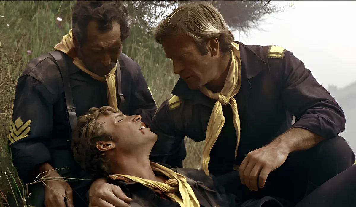 Filmszene 4 aus Der Ritt nach Alamo – DVD. Regie: Mario Bava