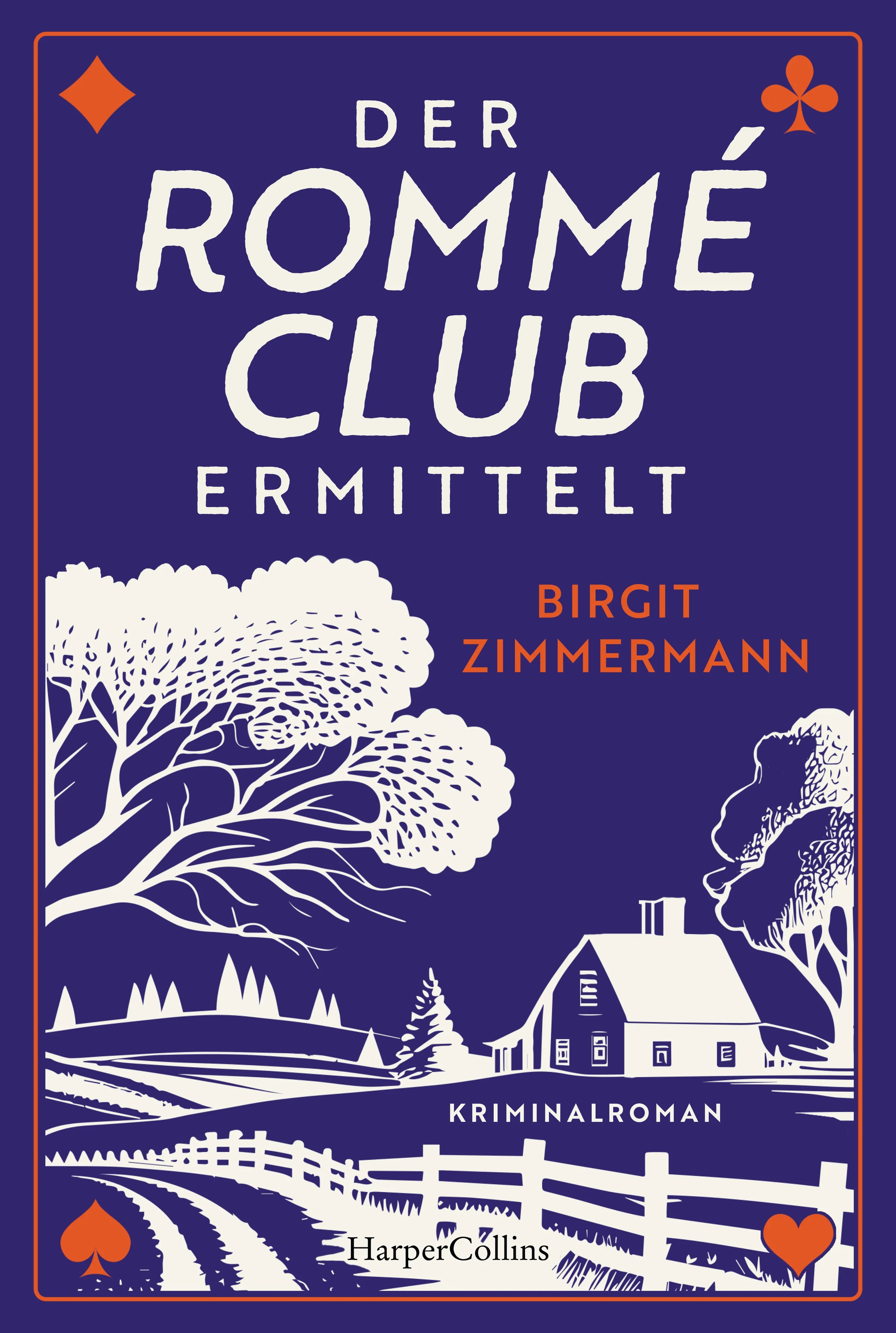 Cover: Der Rommé-Club ermittelt (Taschenbuch) von Birgit Zimmermann
