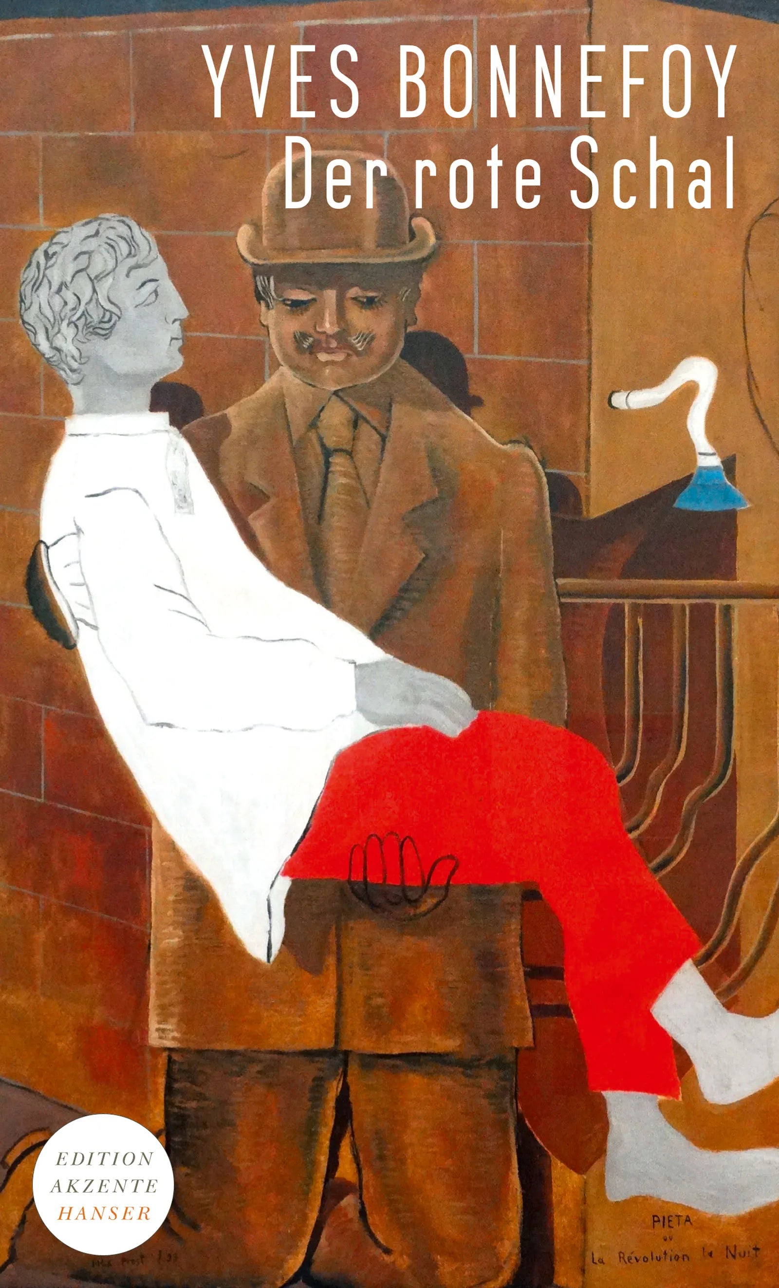 Buchcover von 'Der rote Schal' - Paperback von Yves Bonnefoy
