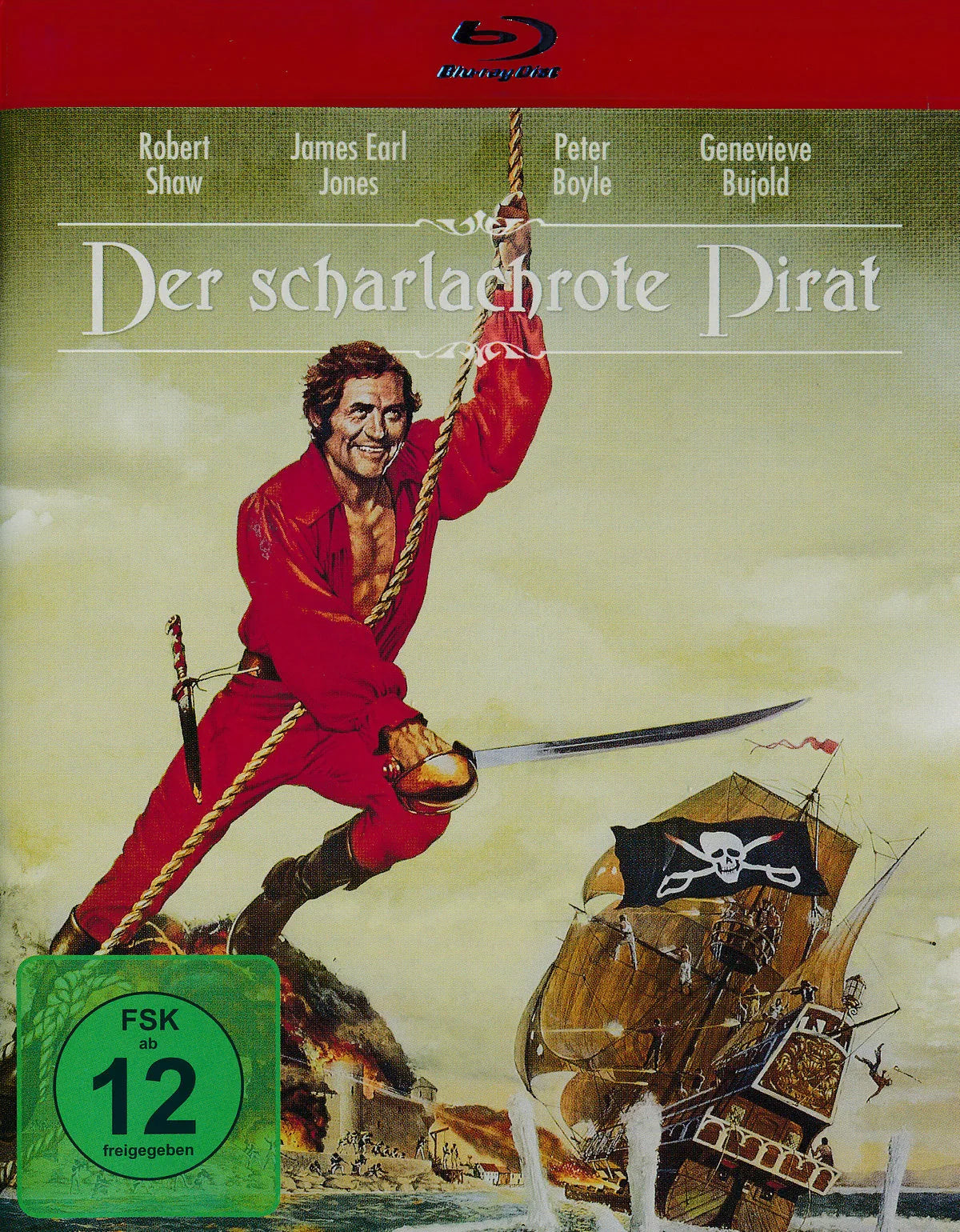 Der scharlachrote Pirat - Blu-ray Disc