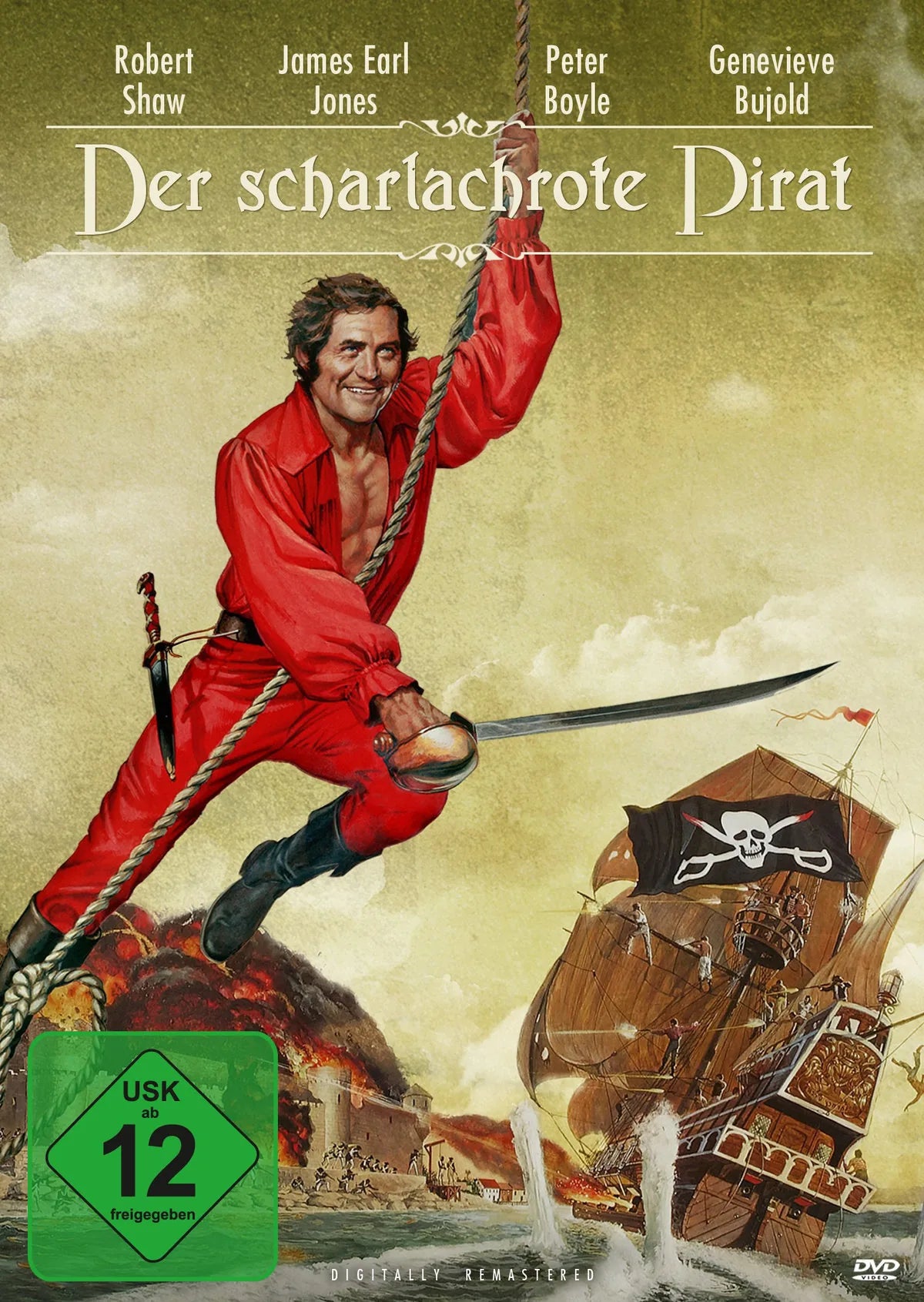 Der scharlachrote Pirat - DVD