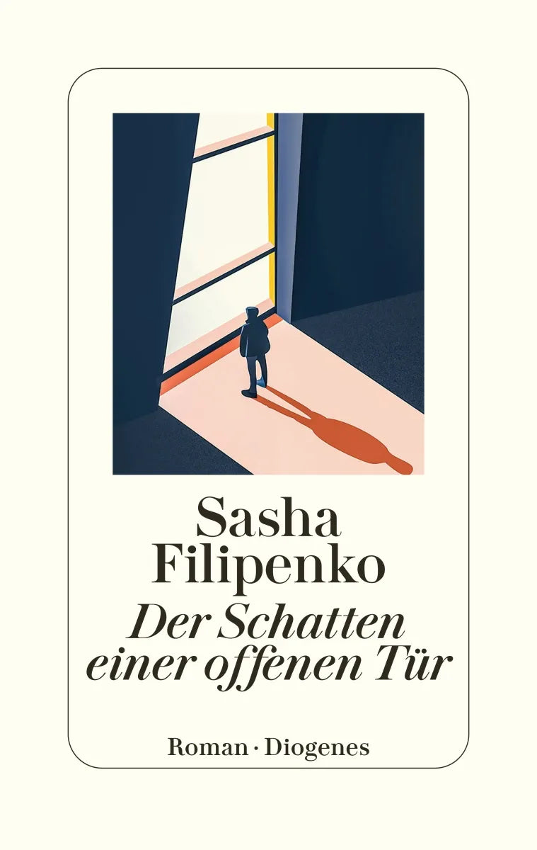 Buchcover von 'Der Schatten einer offenen Tür' - Gebundene Ausgabe von Sasha Filipenko