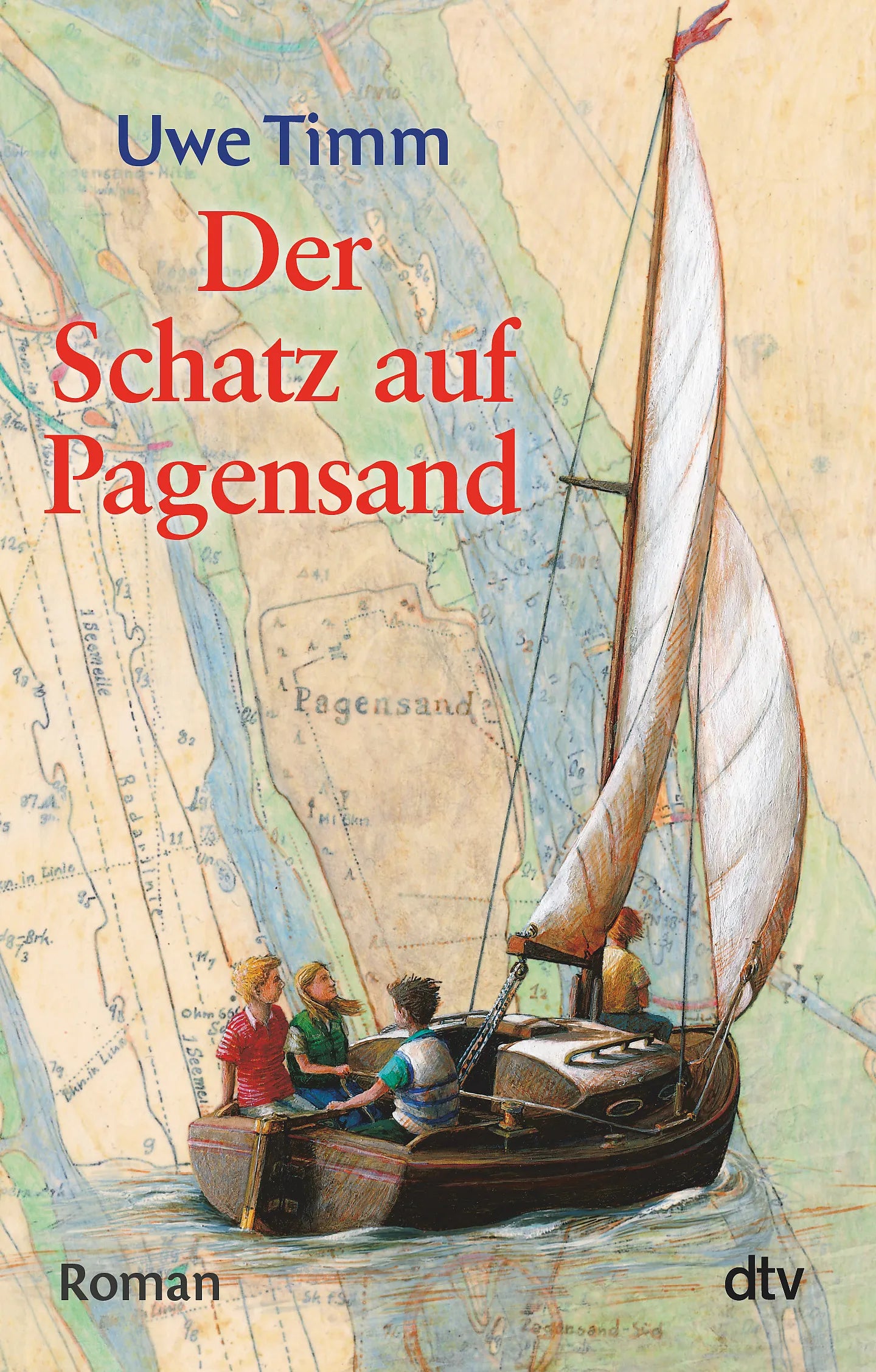 Buchcover von 'Der Schatz auf Pagensand' - Taschenbuch von Uwe Timm