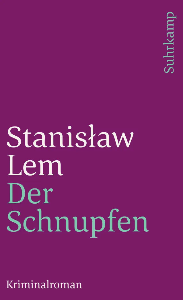 Buchcover von 'Der Schnupfen' - Taschenbuch von Stanisław Lem