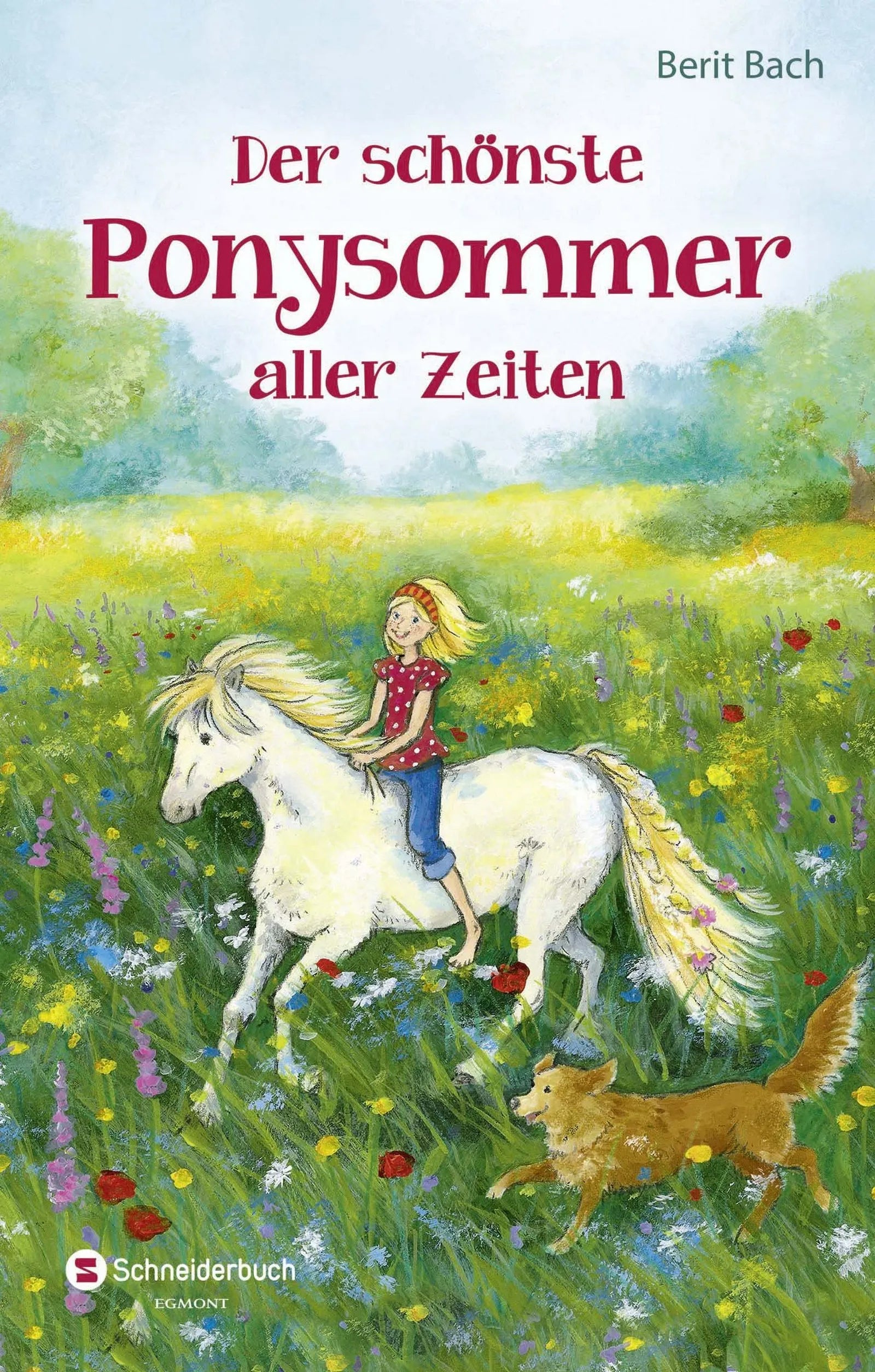 Buchcover von 'Der schönste Ponysommer aller Zeiten' - Gebundene Ausgabe von Berit Bach