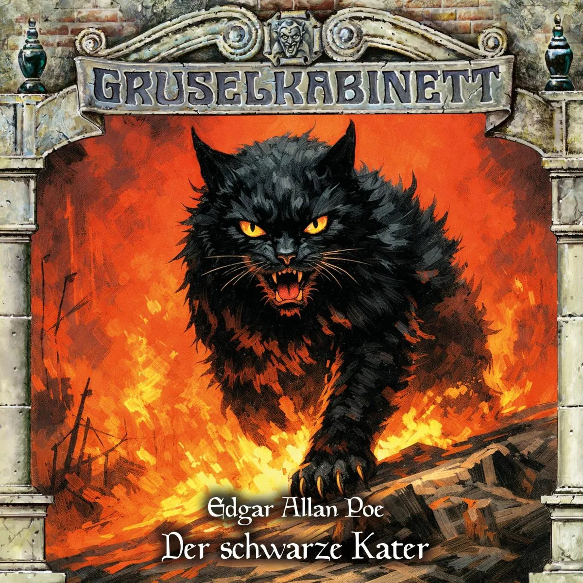Cover: Der schwarze Kater (Hörbuch Download) von Edgar Allan Poe
