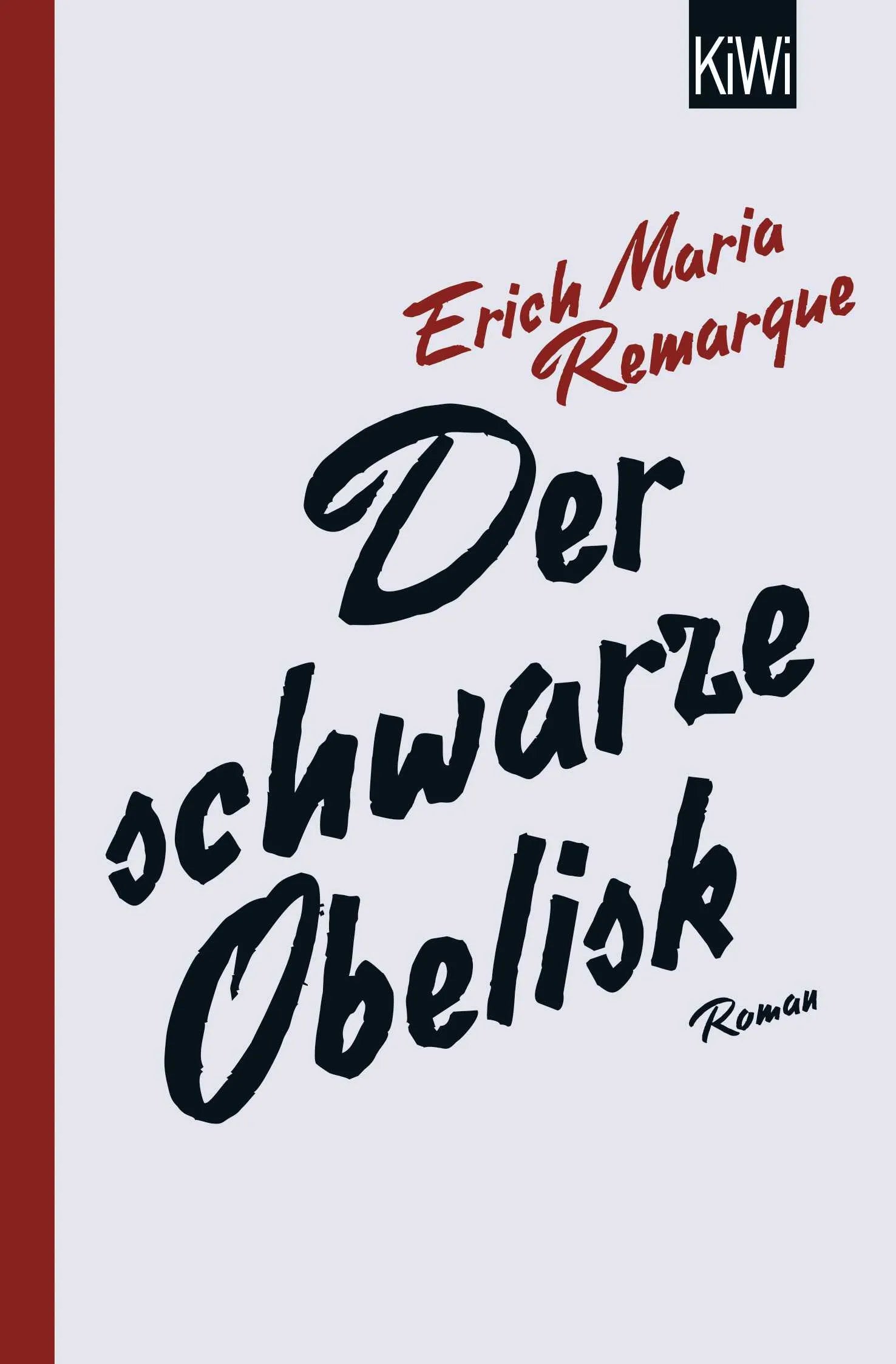 Buchcover von 'Der schwarze Obelisk' - Taschenbuch von E.M. Remarque