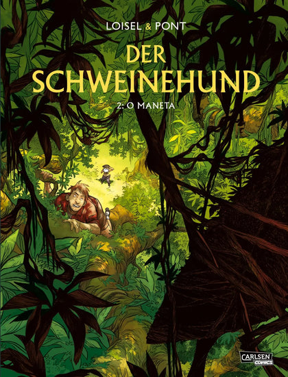 Buchcover von 'Der Schweinehund 2: O Maneta' - Gebundene Ausgabe von Régis Loisel