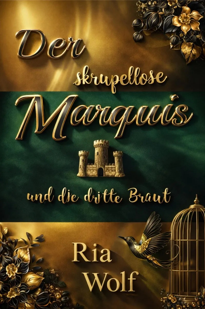 Cover: Der skrupellose Marquis und die dritte Braut: Gold-Edition [Dark Romance Historical] (E-Book) von Ria Wolf
