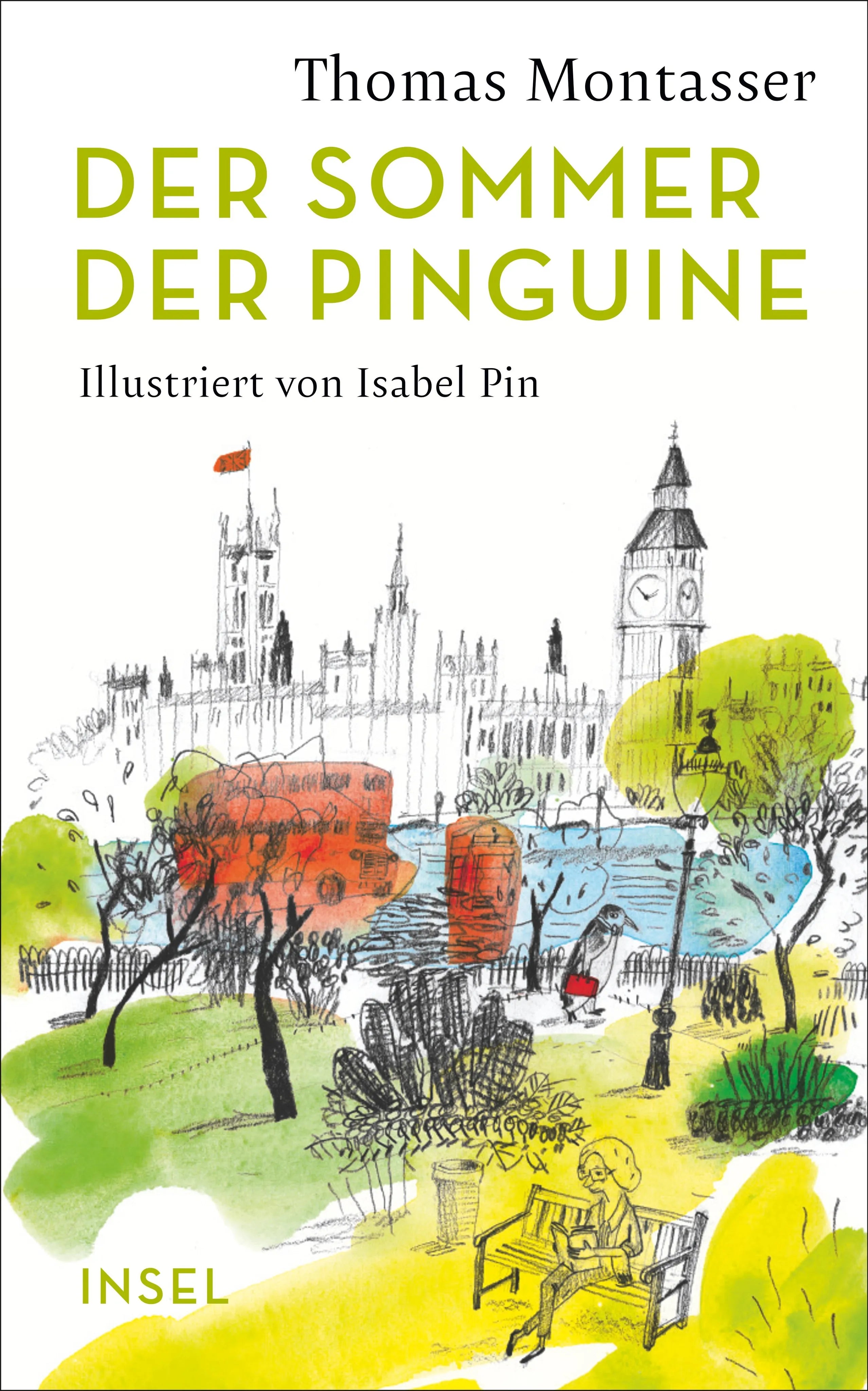 Buchcover von 'Der Sommer der Pinguine' - Gebundene Ausgabe von Thomas Montasser