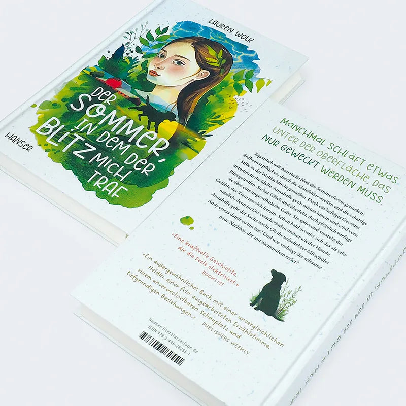 Produktansicht: Der Sommer, in dem der Blitz mich traf (Gebundene Ausgabe)