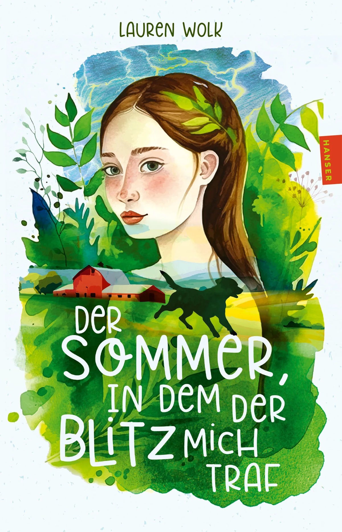 Cover: Der Sommer, in dem der Blitz mich traf (Taschenbuch) von Lauren Wolk