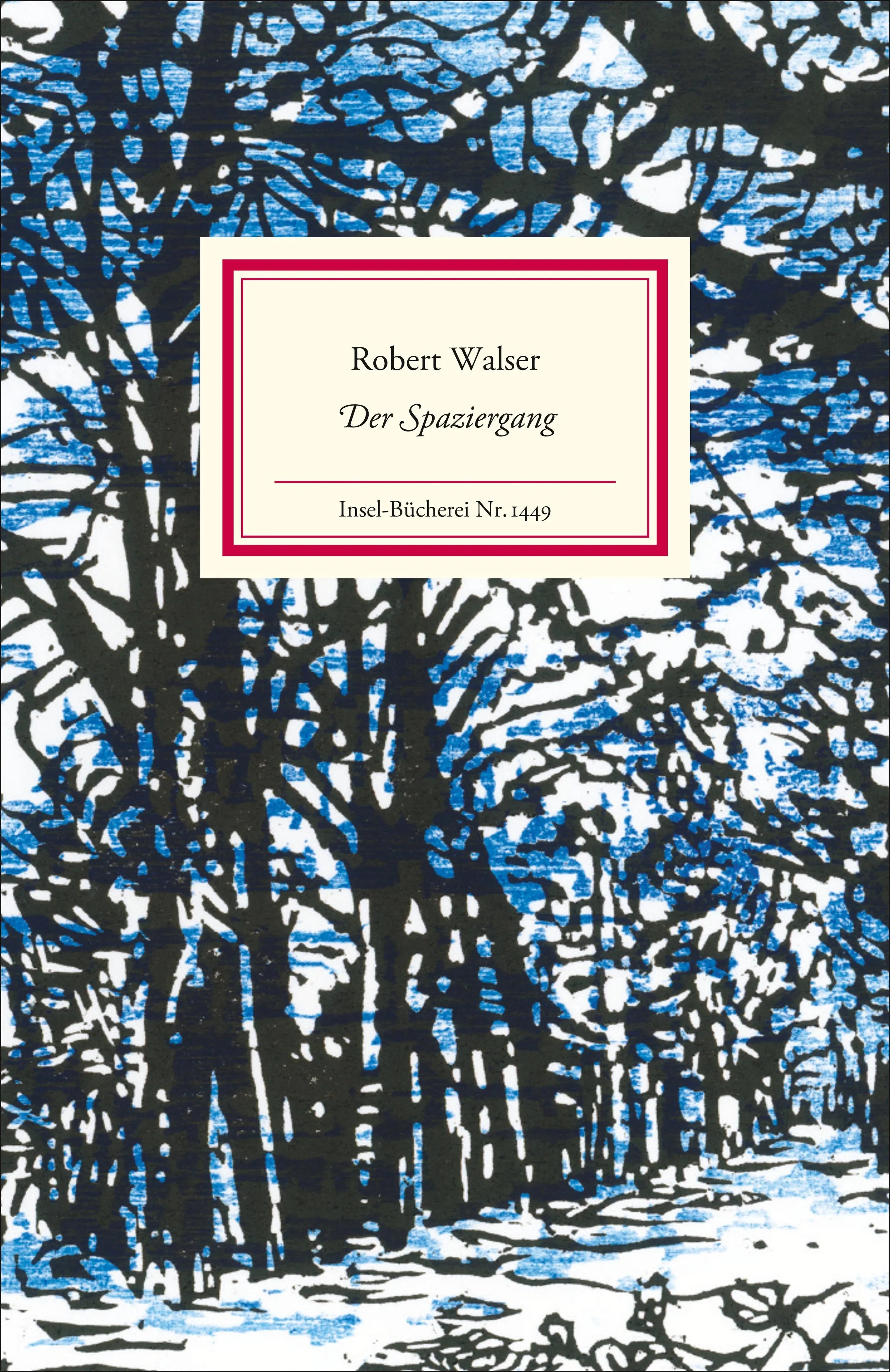 Buchcover von 'Der Spaziergang' - Gebundene Ausgabe von Robert Walser