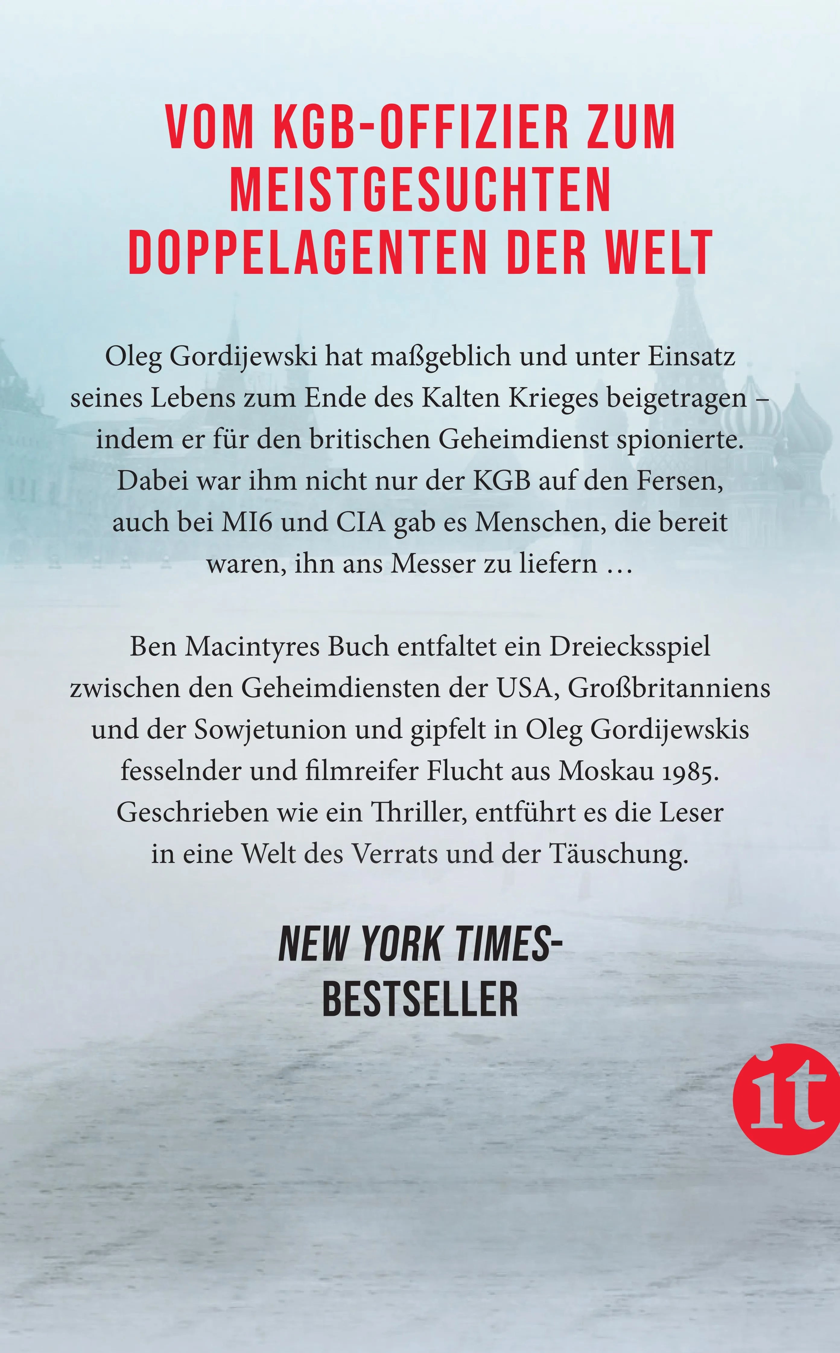 Rückseite: Der Spion und der Verräter (Taschenbuch)