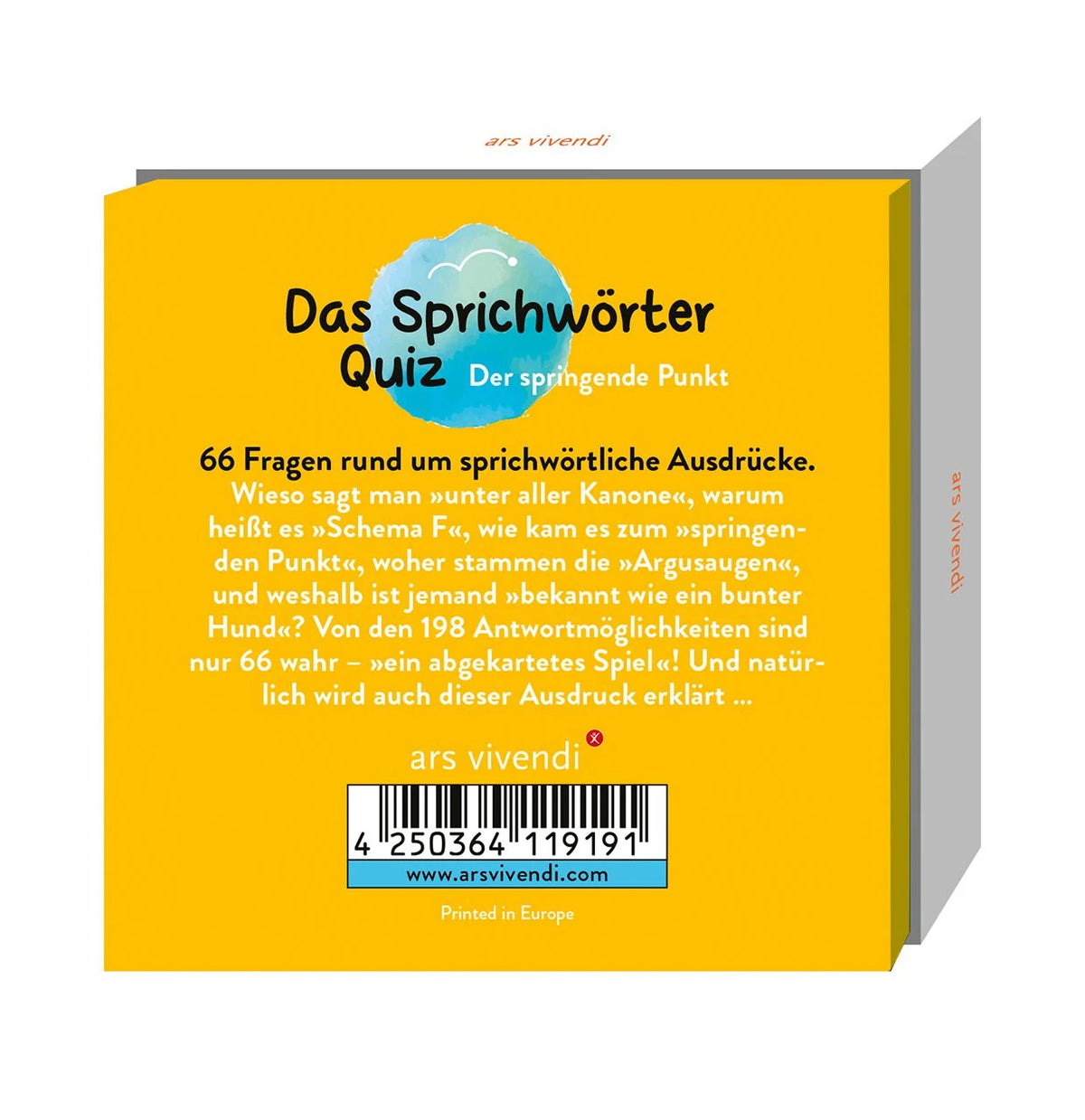 Der springende Punkt - Das Sprichwörter-Quiz – Ansicht