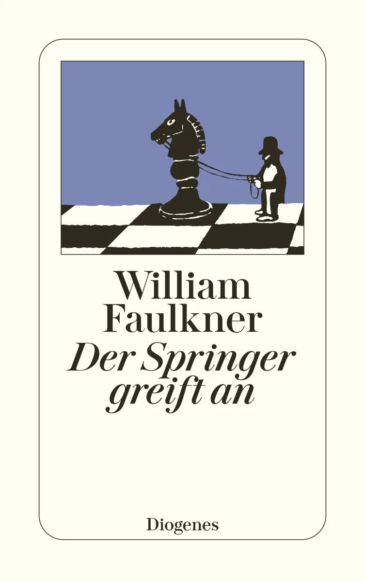 Buchcover von 'Der Springer greift an' - Taschenbuch von William Faulkner