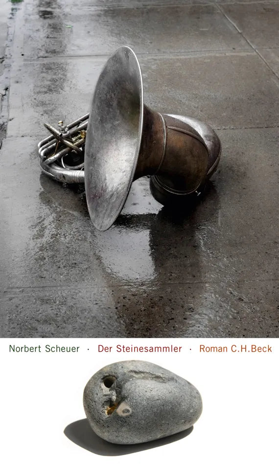 Buchcover von 'Der Steinesammler' - Gebundene Ausgabe von Norbert Scheuer