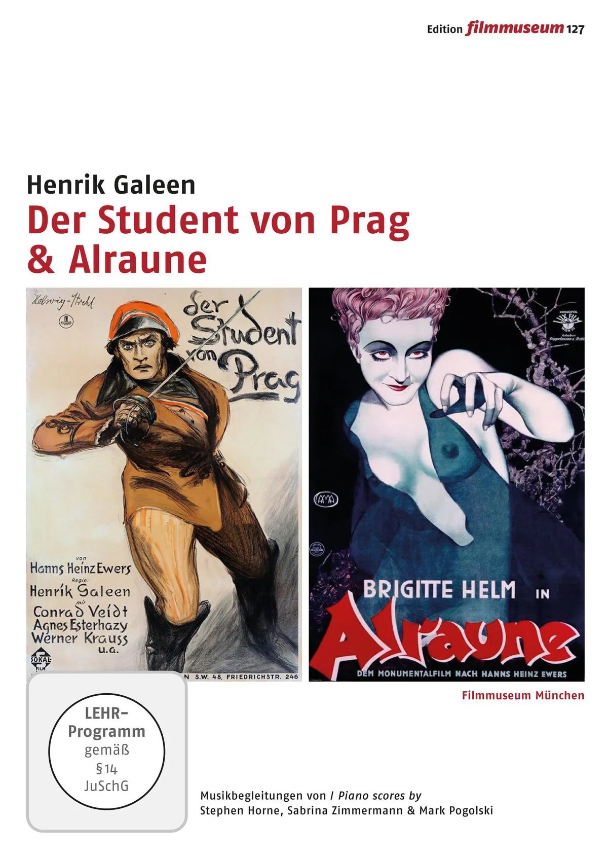 Der Student von Prag & Alraune - DVD