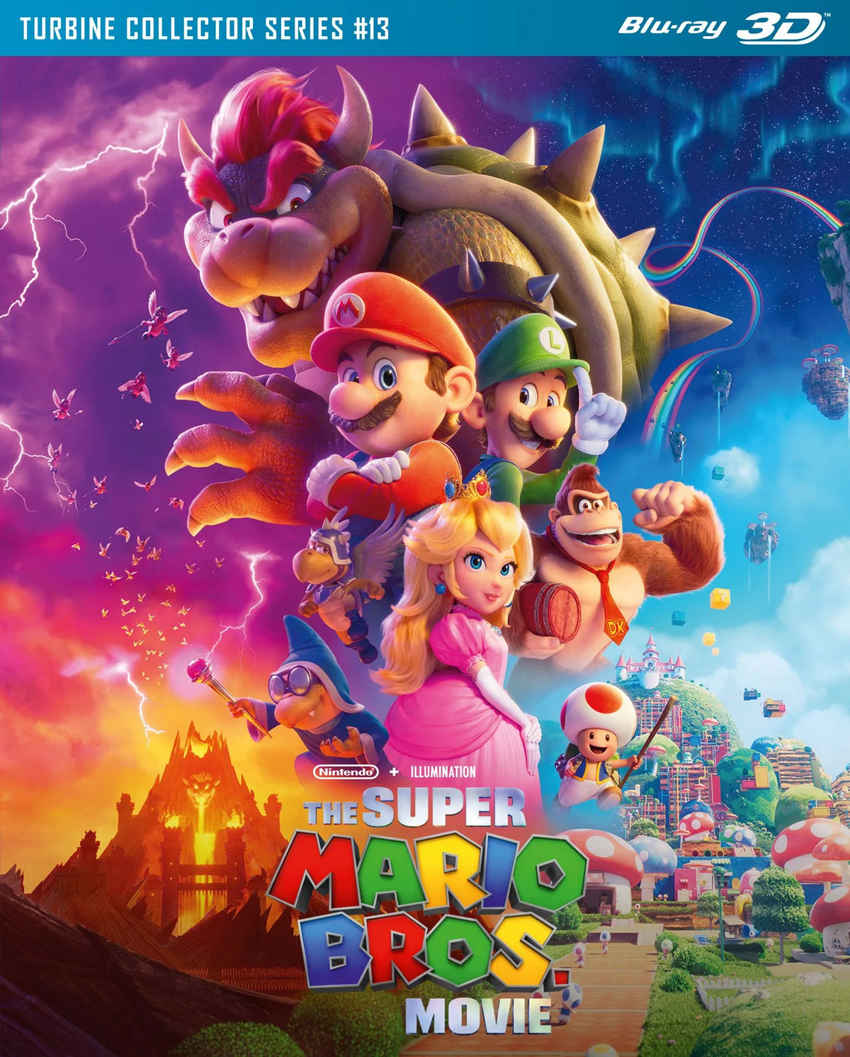 Produktansicht 2 von Der Super Mario Bros. Film (The Super Mario Bros. Movie) - Blu-ray 3D – Blu-ray