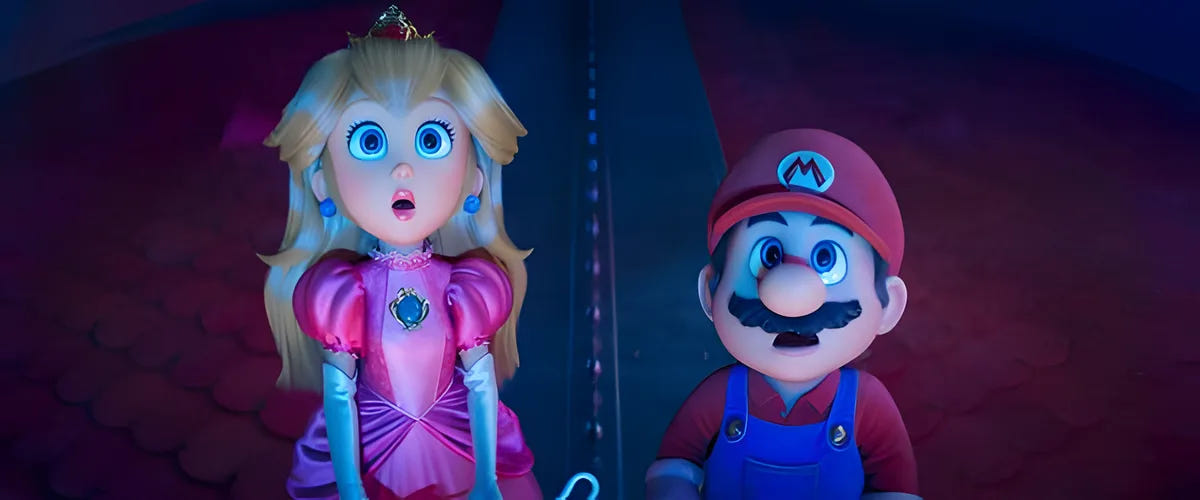 Filmszene 2 aus Der Super Mario Galaxy Film – DVD. Regie: Aaron Horvath