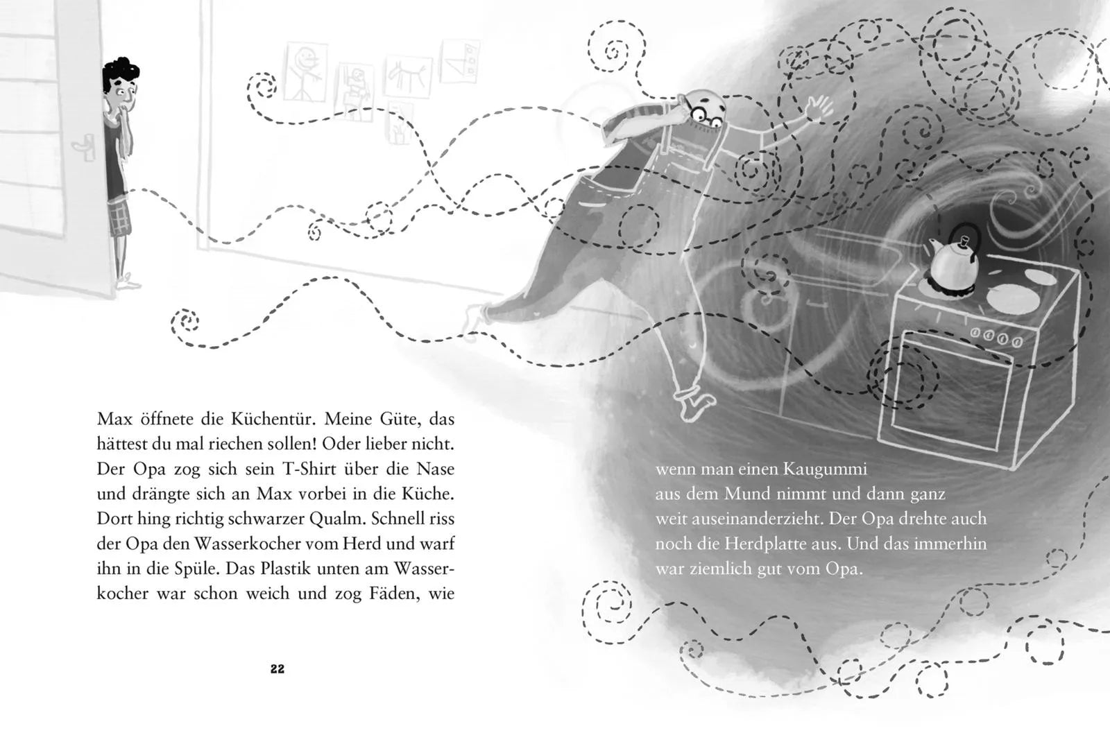 Detailansicht: Der Tag, an dem der Opa den Wasserkocher auf den Herd gestellt hat (Hardcover)