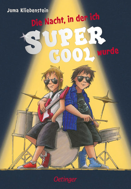 Buchcover von 'Der Tag, an dem ich cool wurde 2. Die Nacht, in der ich supercool wurde' - Gebundene Ausgabe von Juma Kliebenstein