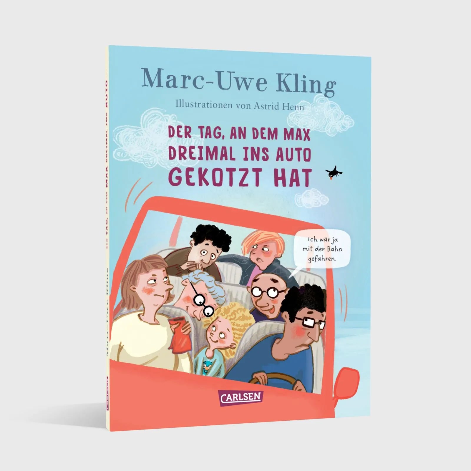 Detailansicht: Der Tag, an dem Max dreimal ins Auto gekotzt hat (Hardcover)
