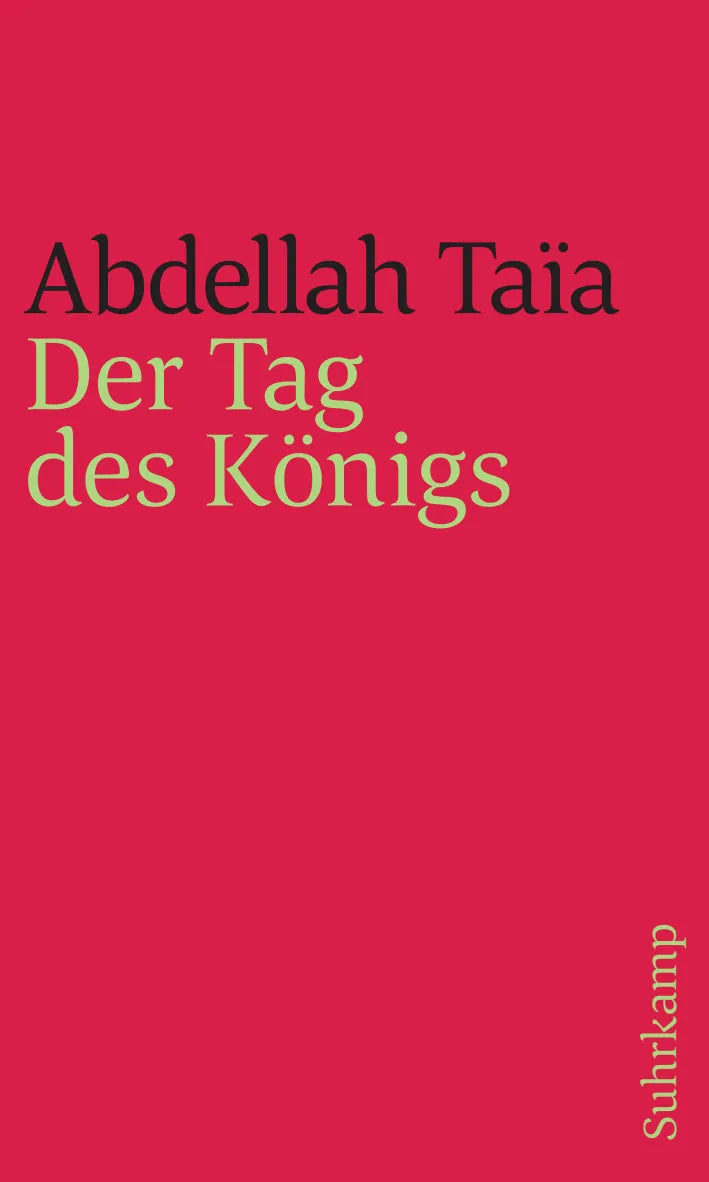 Buchcover von 'Der Tag des Königs' - Taschenbuch von Abdellah Taïa
