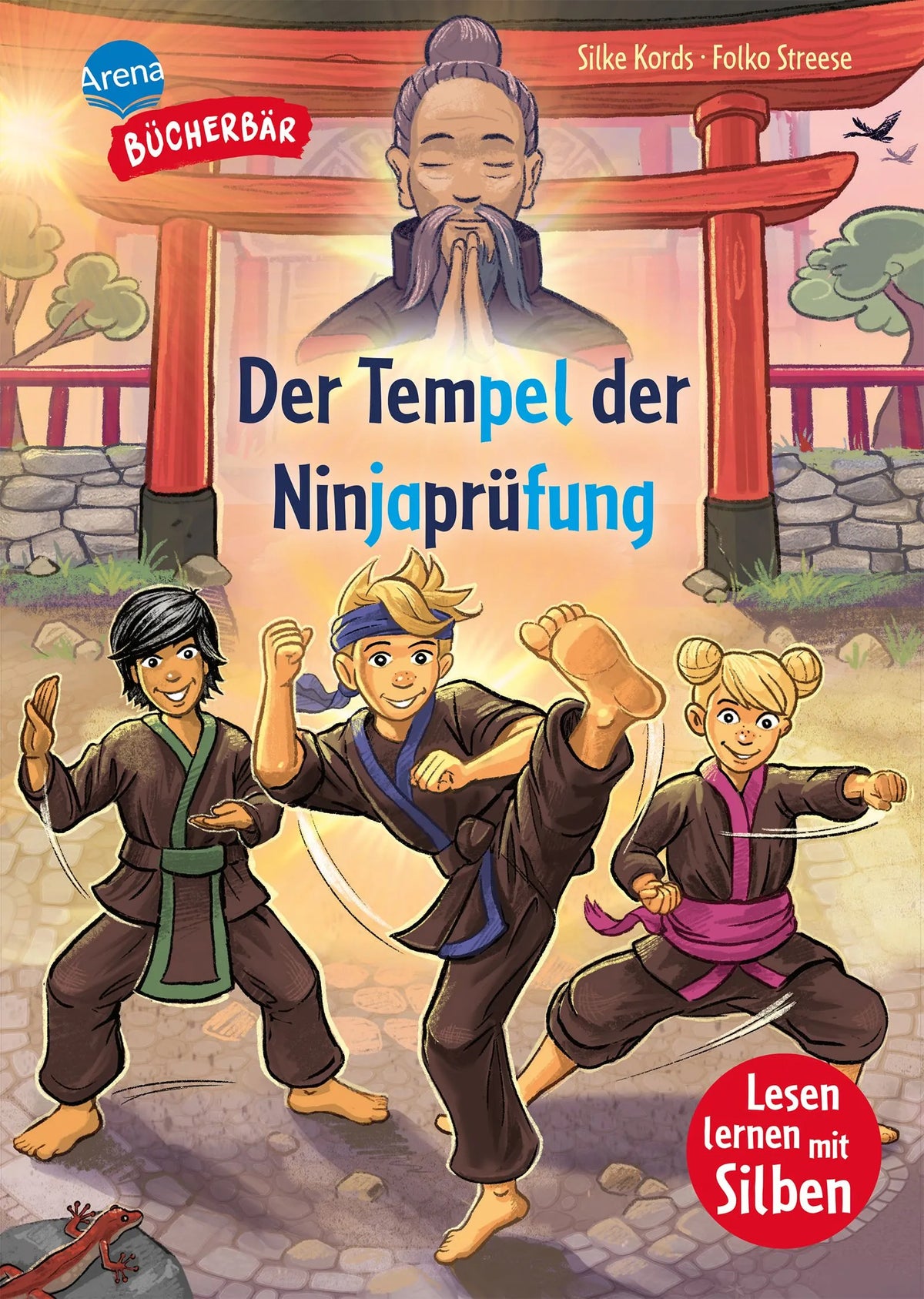 Cover: Der Tempel der Ninjaprüfung (Hardcover) von Silke Kords