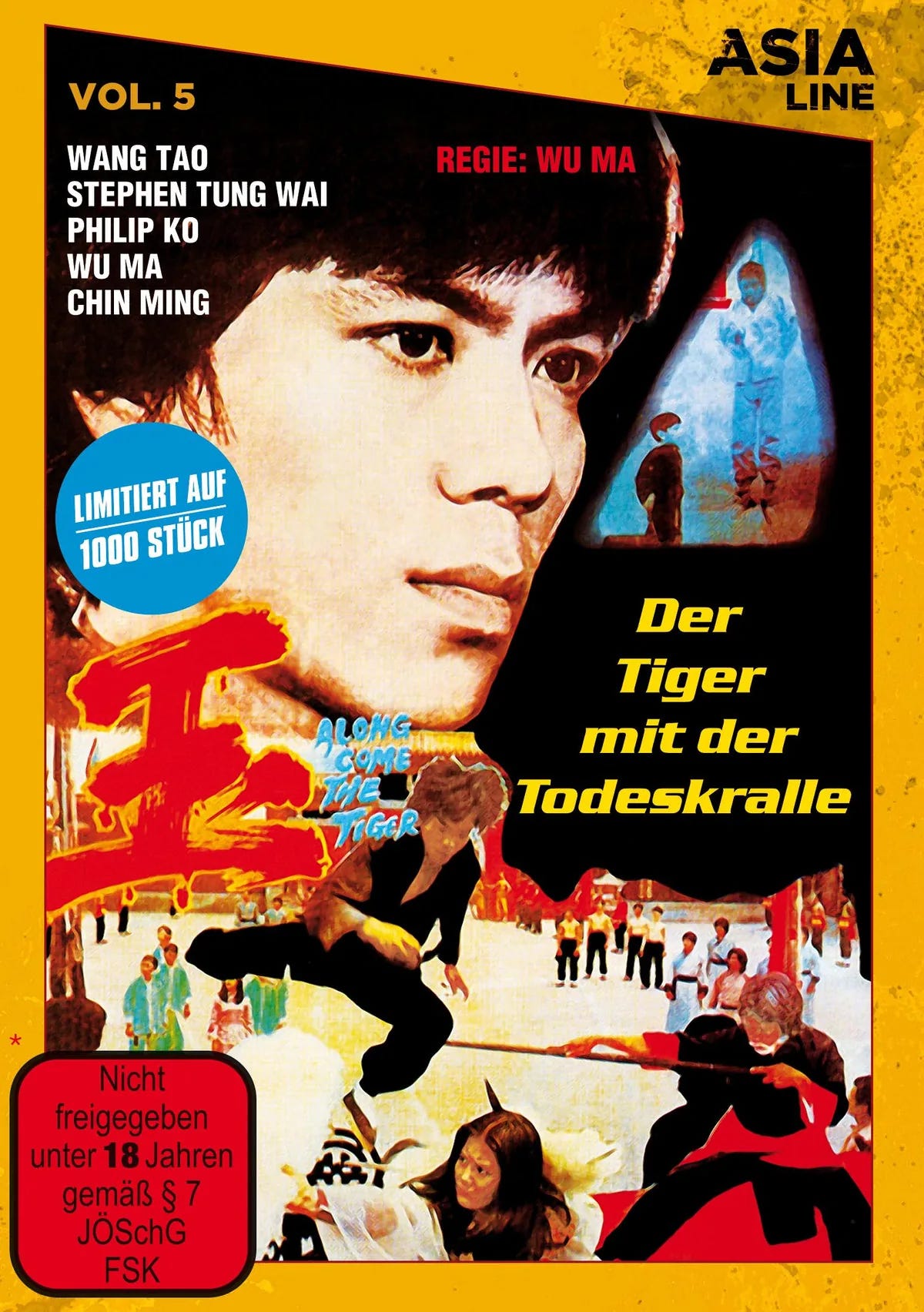 Der Tiger mit der Todeskralle - Asia Line  [LE] - DVD