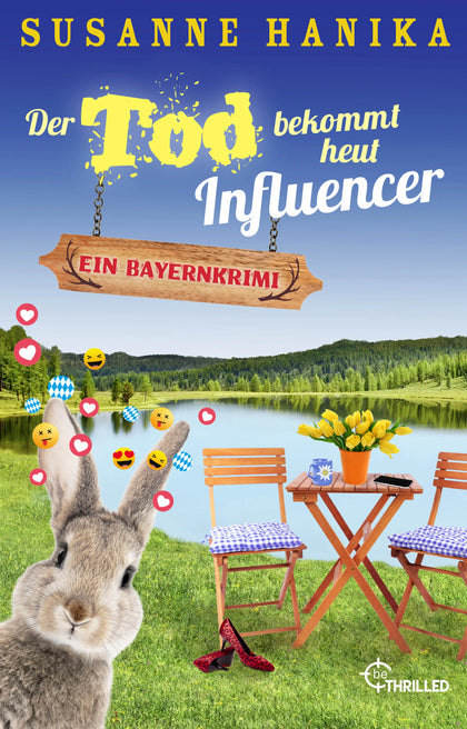 Buchcover von 'Der Tod bekommt heut Influencer' - Taschenbuch von Susanne Hanika