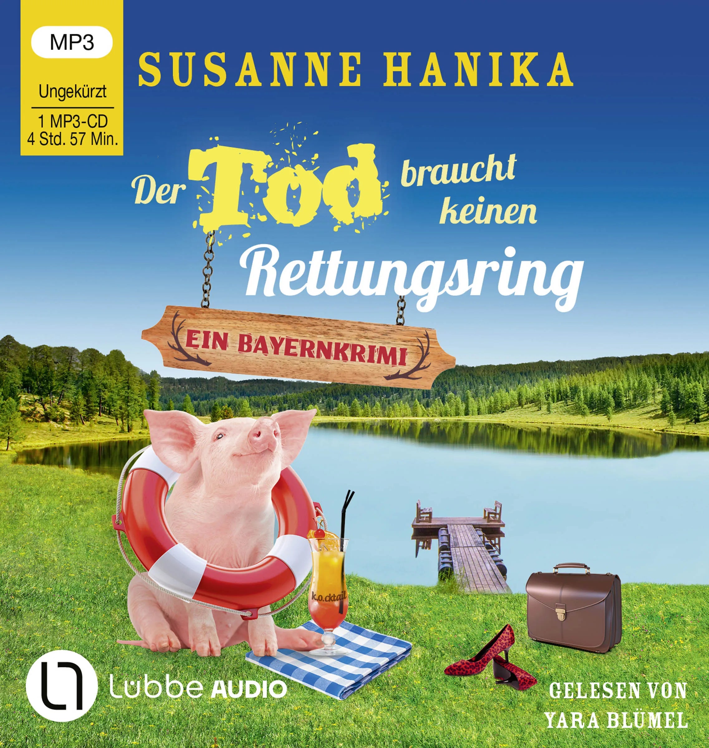 Buchcover von 'Der Tod braucht keinen Rettungsring' - Hörbuch (CD) von Susanne Hanika