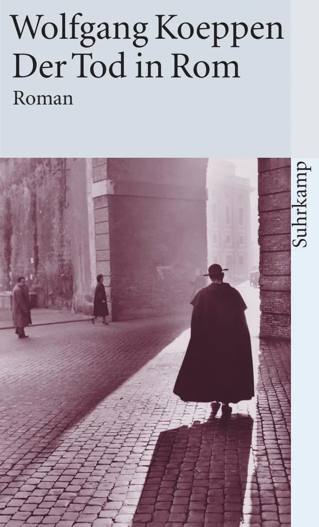 Buchcover von 'Der Tod in Rom' - Taschenbuch von Wolfgang Koeppen