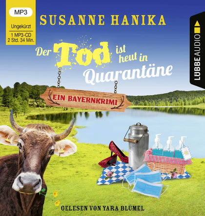 Buchcover von 'Der Tod ist heut in Quarantäne' - Hörbuch (CD) von Susanne Hanika