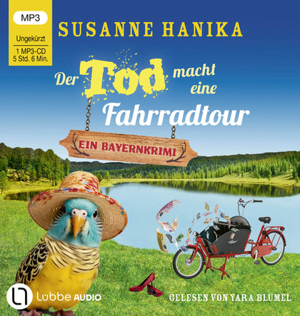 Buchcover von 'Der Tod macht eine Fahrradtour' - Hörbuch (CD) von Susanne Hanika