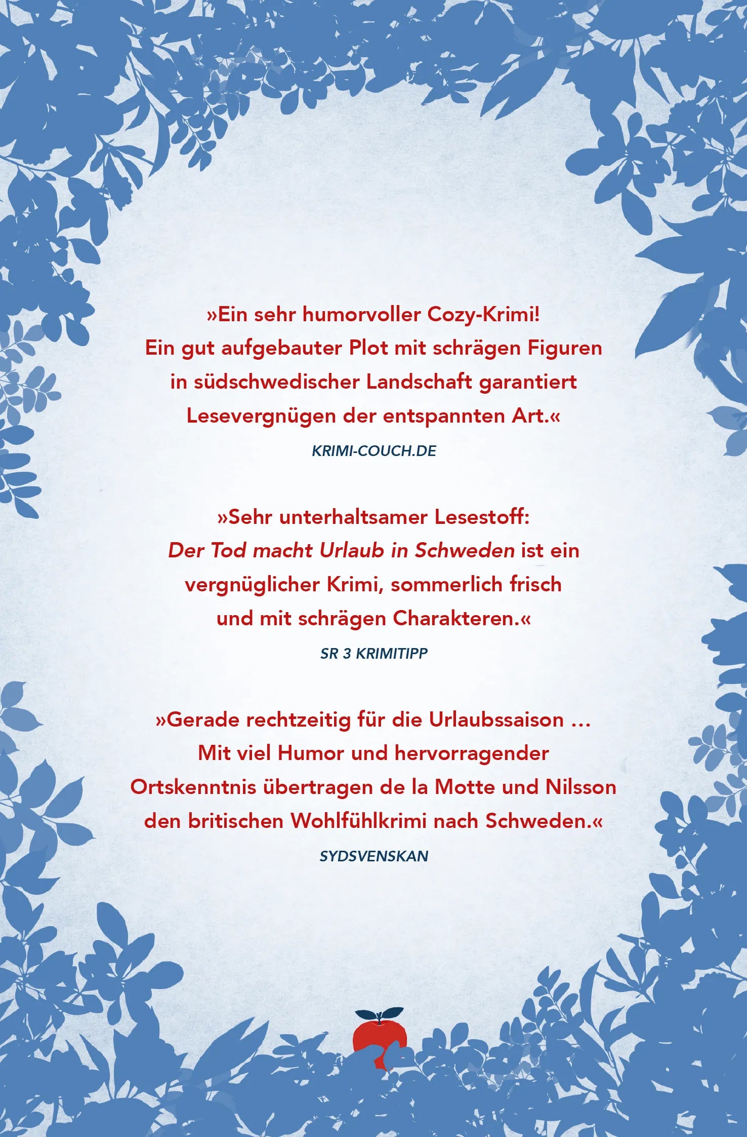 Detailansicht: Der Tod macht Urlaub in Schweden (Taschenbuch)