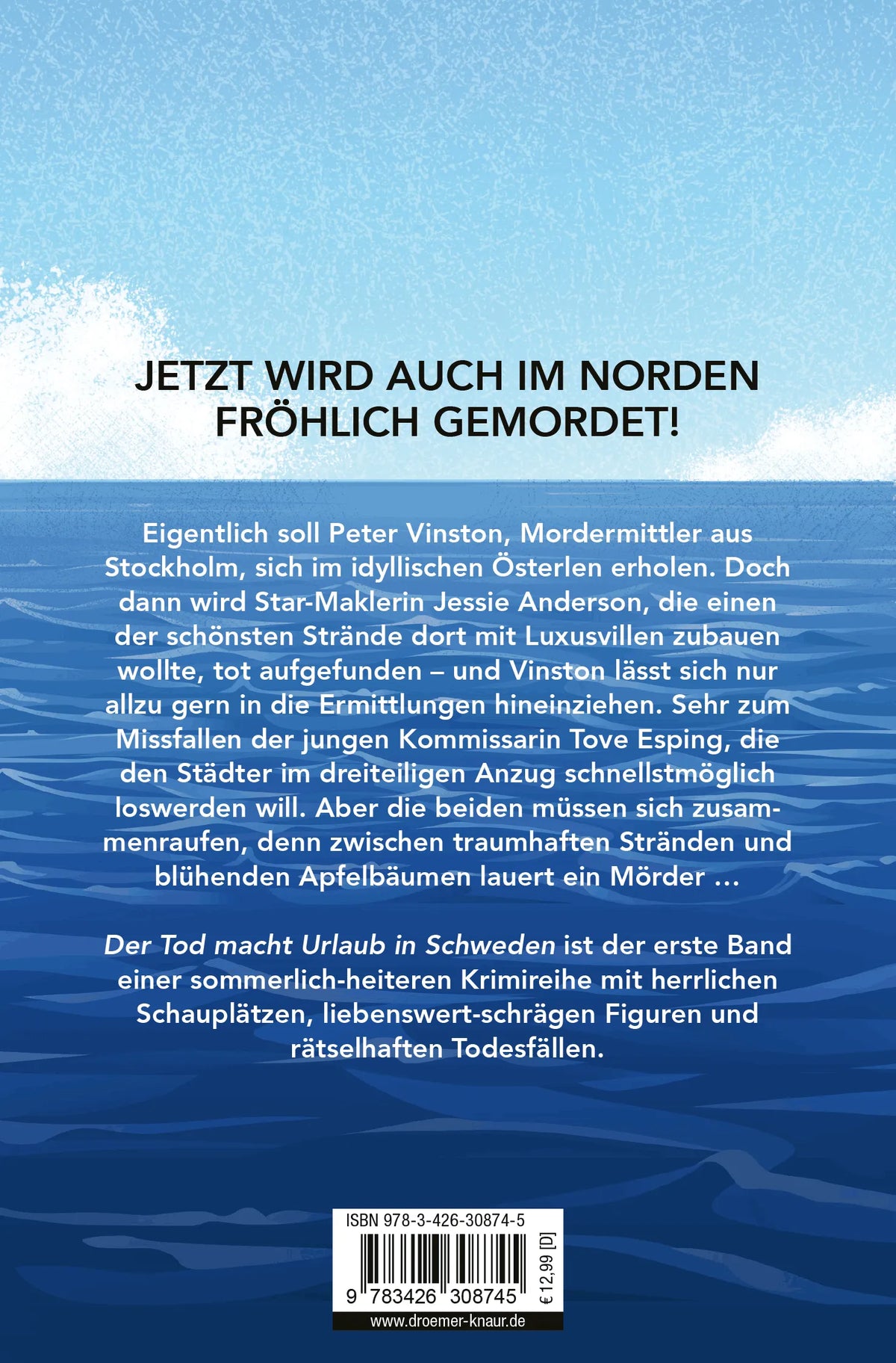 Rückseite: Der Tod macht Urlaub in Schweden (Taschenbuch)