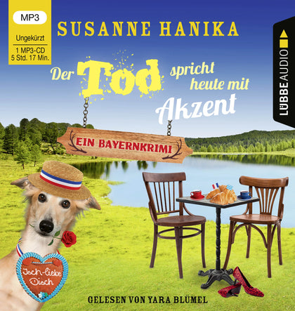 Buchcover von 'Der Tod spricht heute mit Akzent' - Hörbuch (CD) von Susanne Hanika