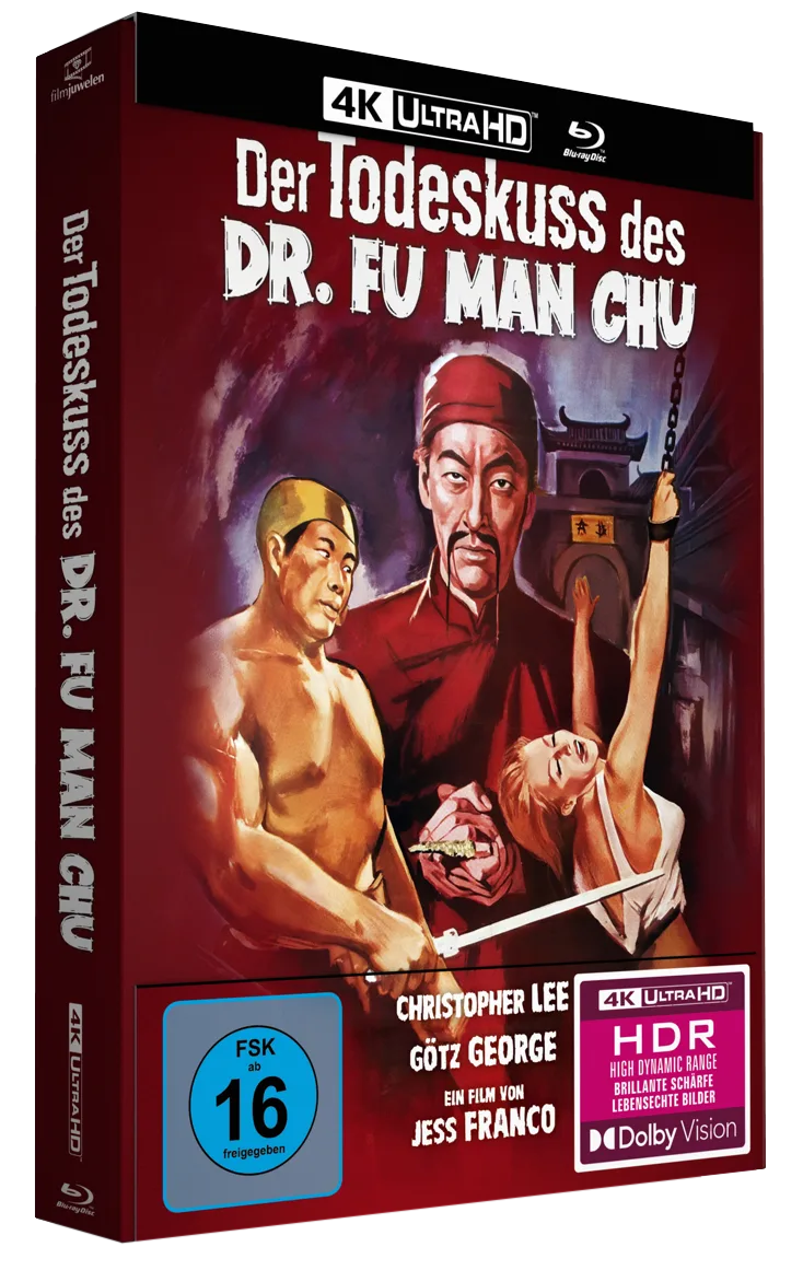 Produktansicht 1 von Der Todeskuss des Dr. Fu Man Chu – 4K UHD Blu-ray