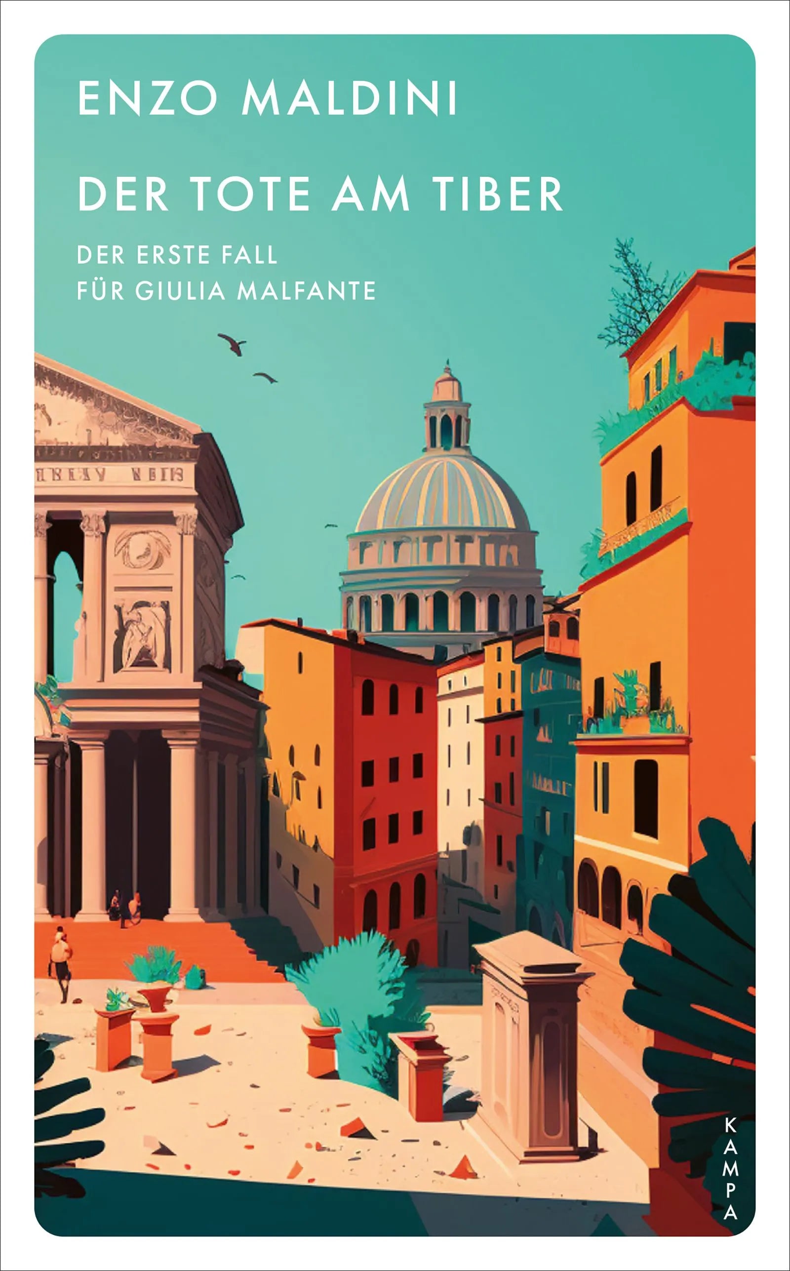 Cover: Der Tote am Tiber (Taschenbuch) von Enzo Maldini