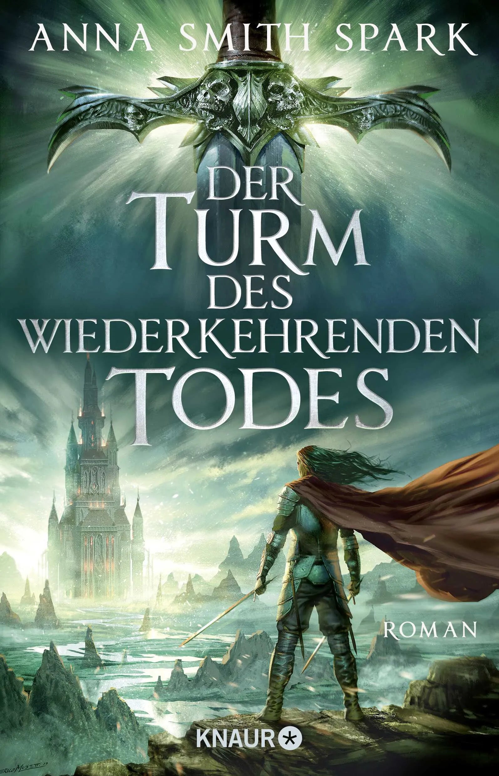 Buchcover von 'Der Turm des wiederkehrenden Todes' - Taschenbuch von Anna Smith Spark
