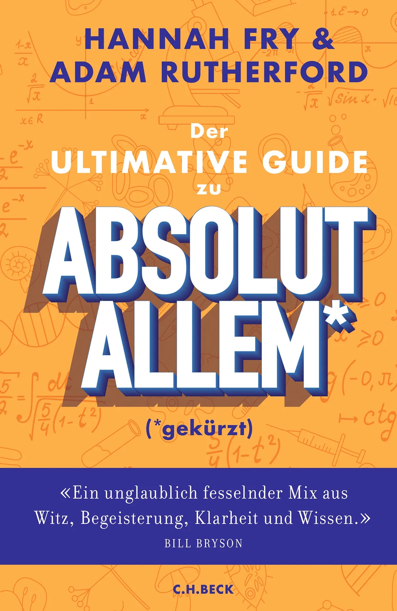 Buchcover von 'Der ultimative Guide zu absolut Allem*' - Gebundene Ausgabe von Hannah Fry