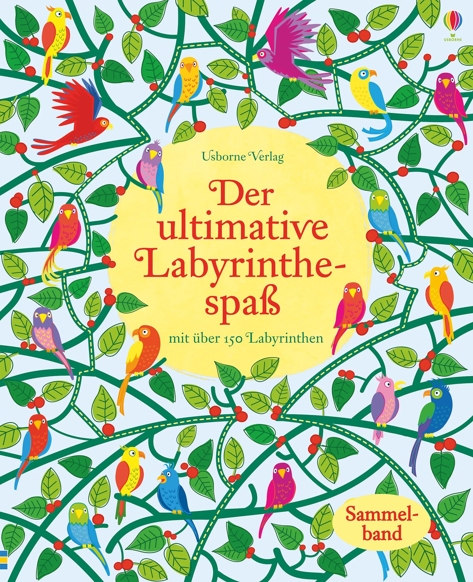 Buchcover von 'Der ultimative Labyrinthespaß' - Taschenbuch von Kirsteen Robson