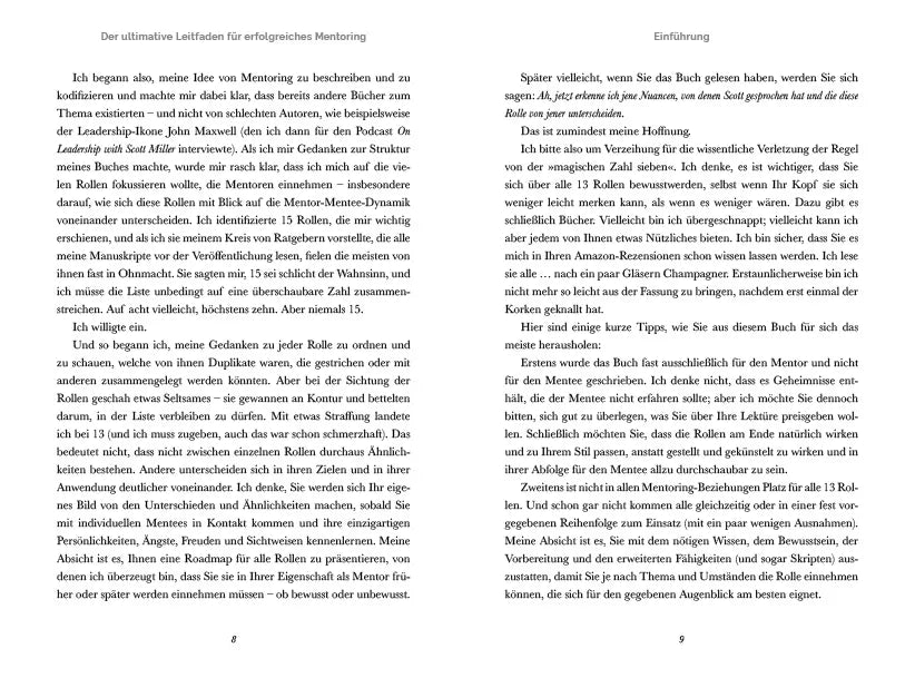 Innenansicht von 'Der ultimative Leitfaden für erfolgreiches Mentoring' - Taschenbuch