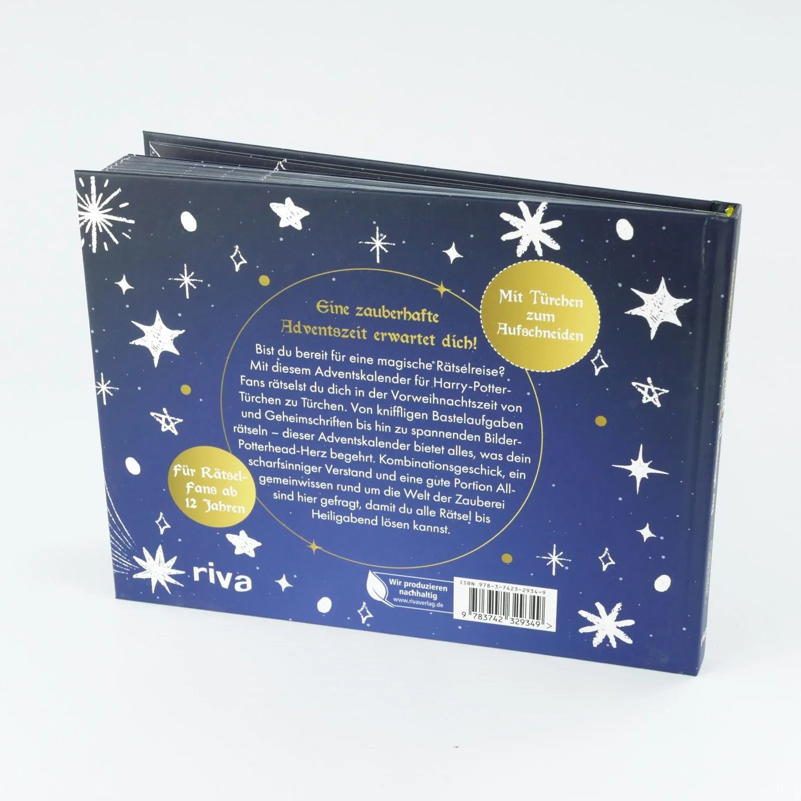 Innenansicht von 'Der ultimative Rätsel-Adventskalender für Potter-Fans' - Gebundene Ausgabe