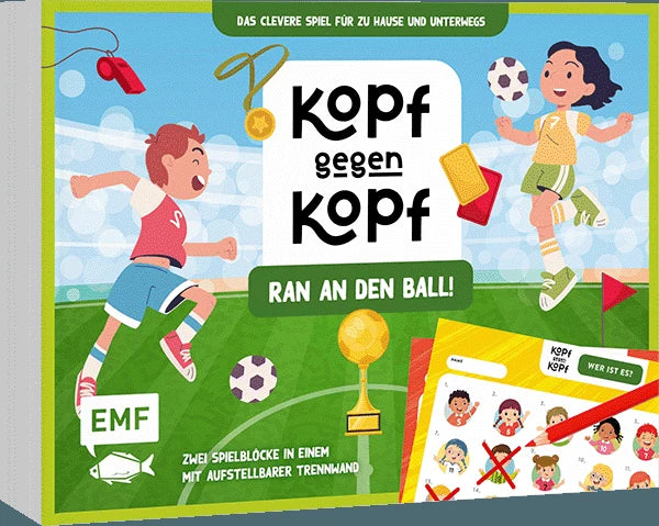 Der ultimative Spielblock: Kopf gegen Kopf – Fußball: Ran an den Ball! – Ansicht