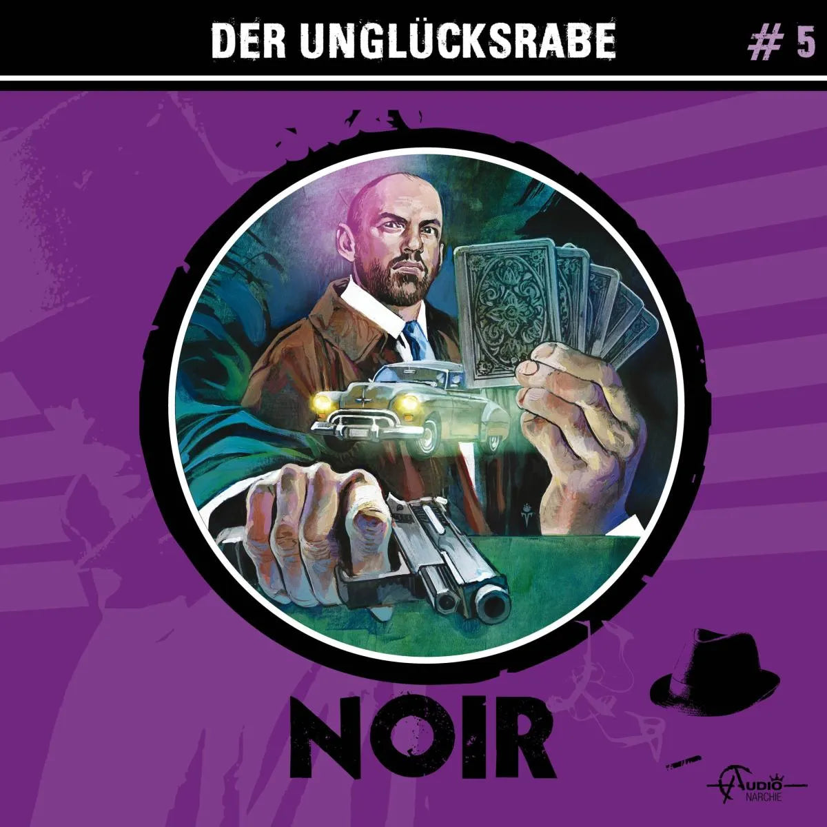 Cover: Der Unglücksrabe (Hörbuch Download) von Marc Freund