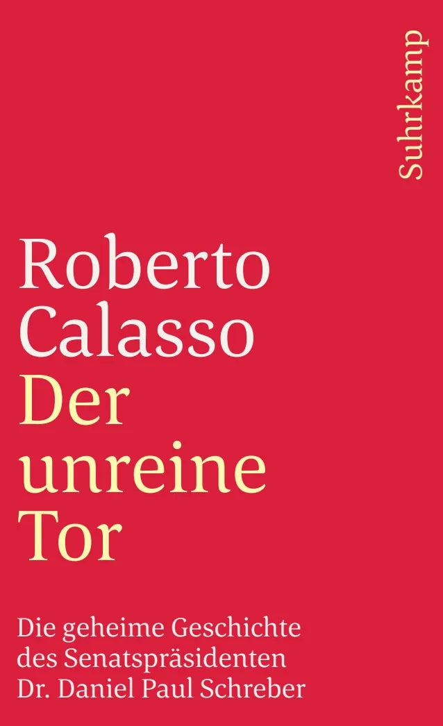 Buchcover von 'Der unreine Tor' - Taschenbuch von Roberto Calasso