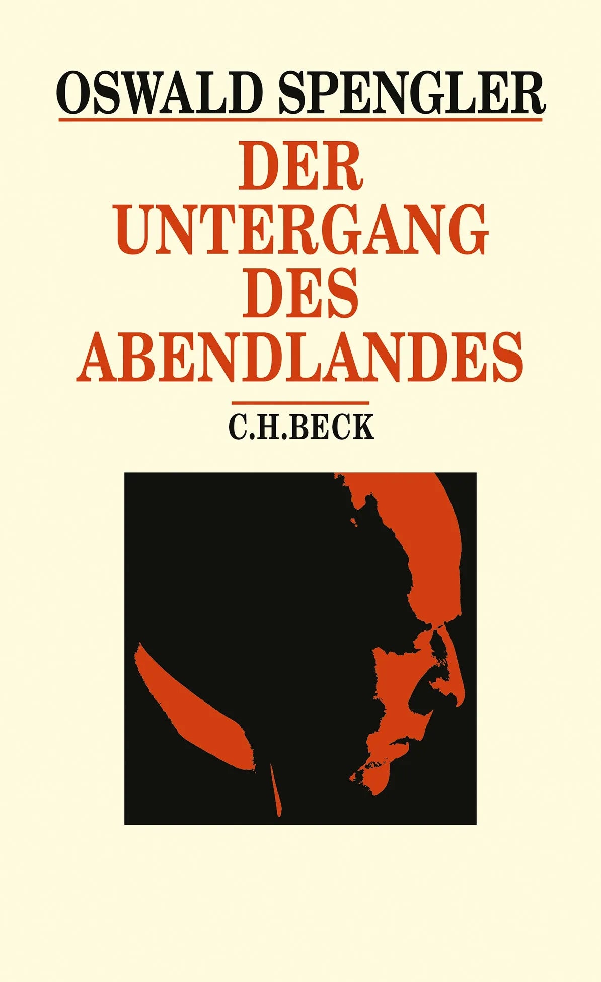 Buchcover von 'Der Untergang des Abendlandes' - Gebundene Ausgabe von Oswald Spengler