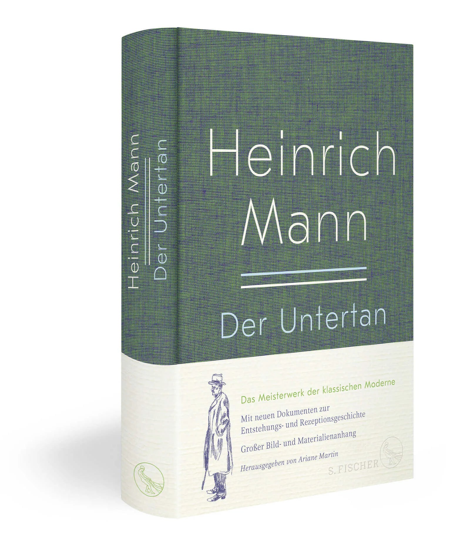 Buchcover von 'Der Untertan' - Gebundene Ausgabe von Heinrich Mann